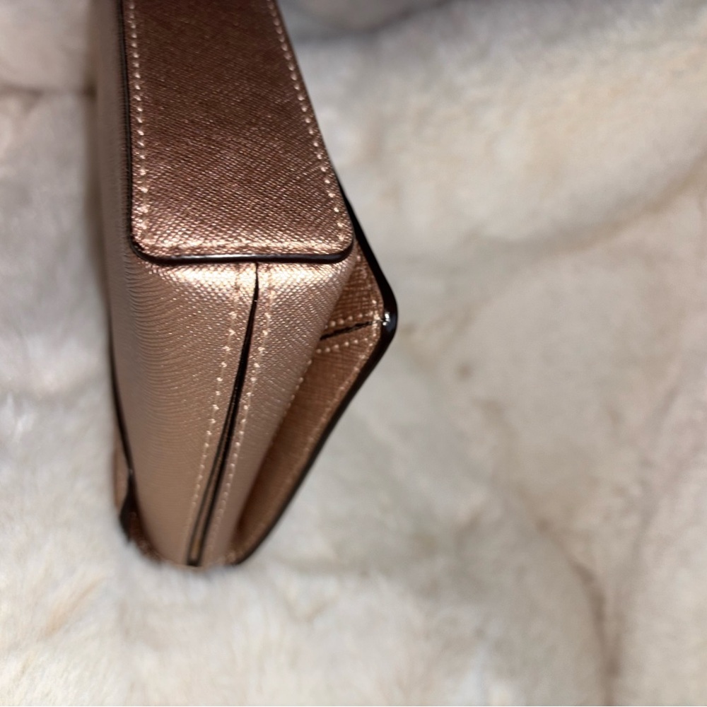Kate Spade Elegant Metallic Leather Clutch - EUC - Picture 10 of 13